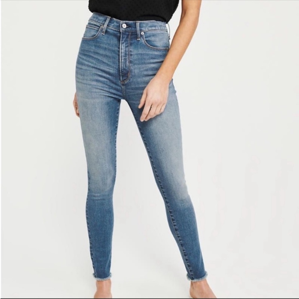 Abercrombie Ultra High Rise Super Skinny Jeans